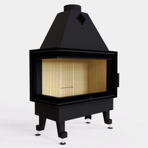 Камінна топка M-FIRE 80 (890/540) кутова ліва (17kW)