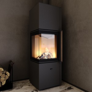 Піч сталева кутова M-Fire Corfu 9kW